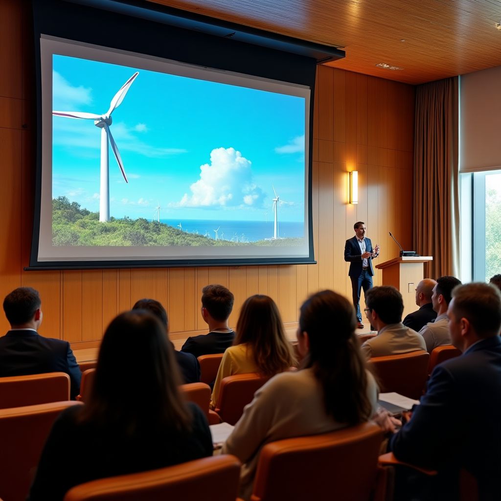Conferencia sobre energías renovables