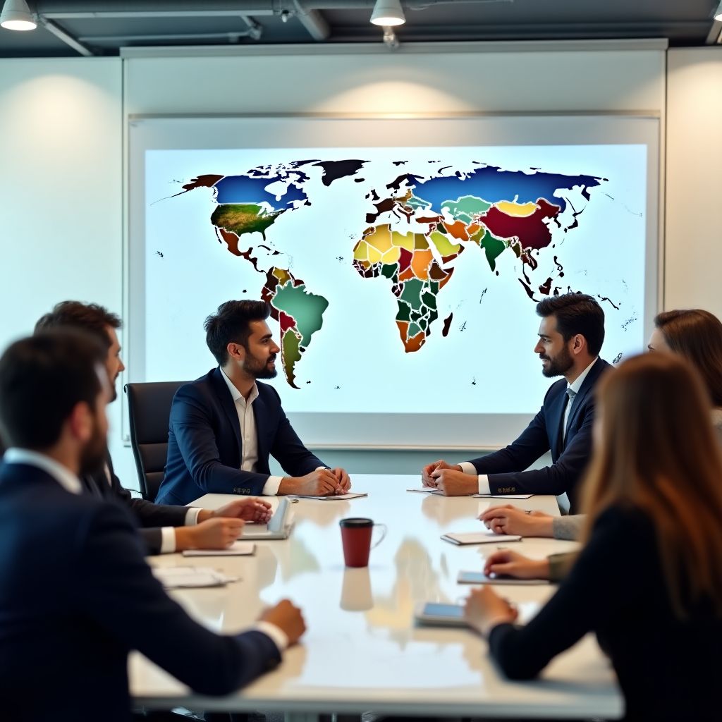 Equipo de profesionales de Carronadeq en reunión estratégica